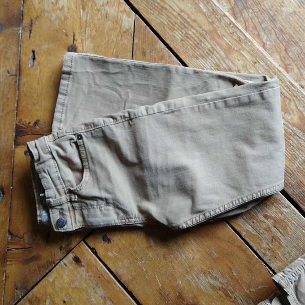 Boys tan pants